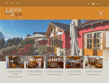 Tablet Screenshot of lagosdelsurapart.com.ar
